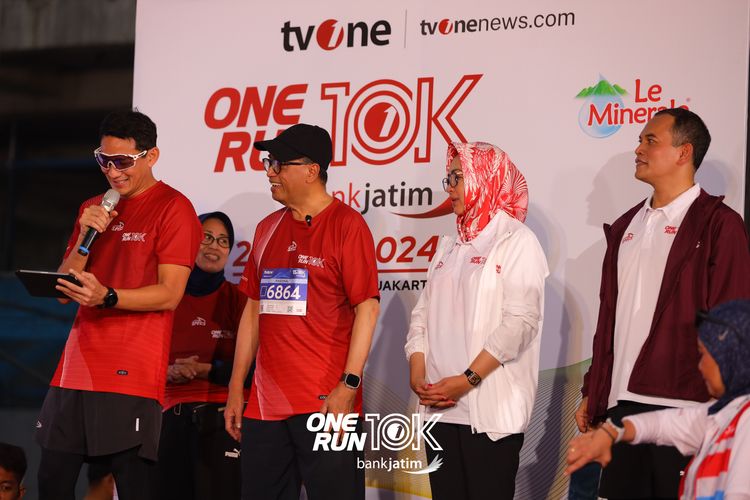 Race photo from ONE RUN 10 K