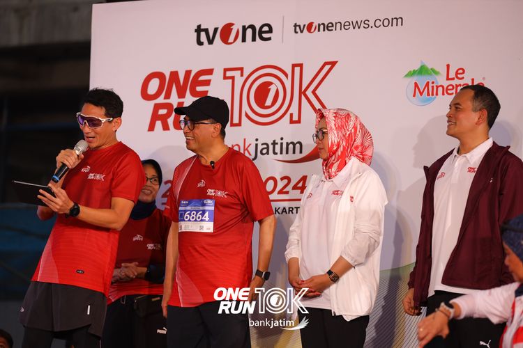 Race photo from ONE RUN 10 K