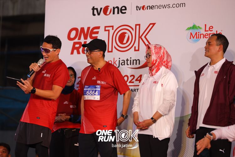 Race photo from ONE RUN 10 K
