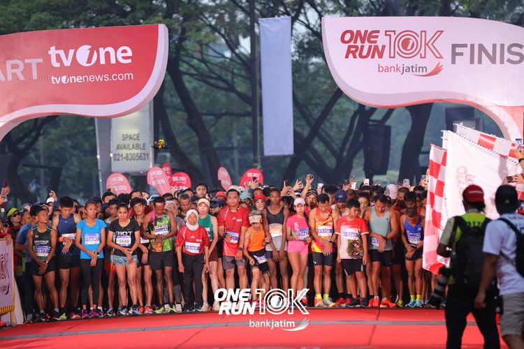 Race photo from ONE RUN 10 K