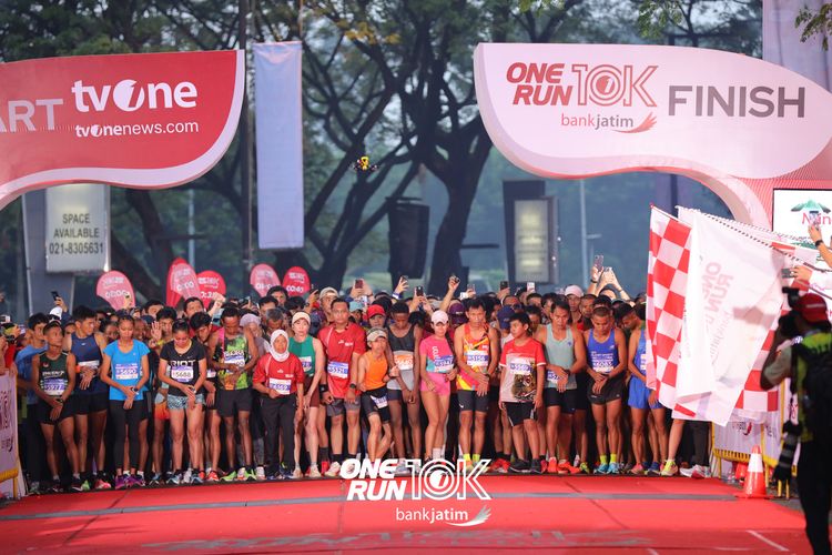 Race photo from ONE RUN 10 K