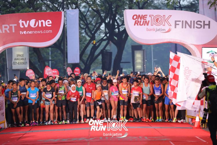 Race photo from ONE RUN 10 K