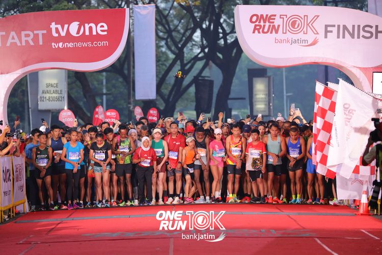 Race photo from ONE RUN 10 K