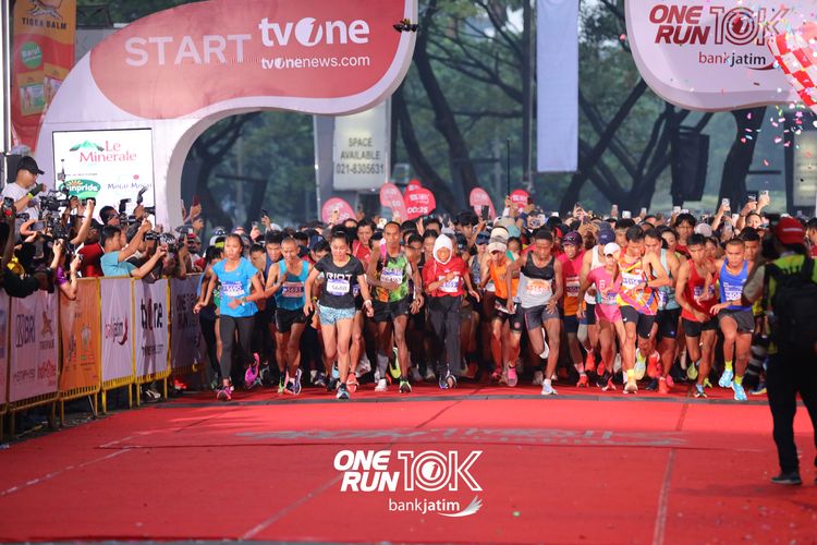 Race photo from ONE RUN 10 K