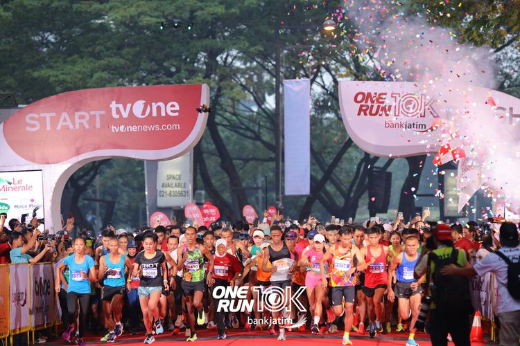 Race photo from ONE RUN 10 K