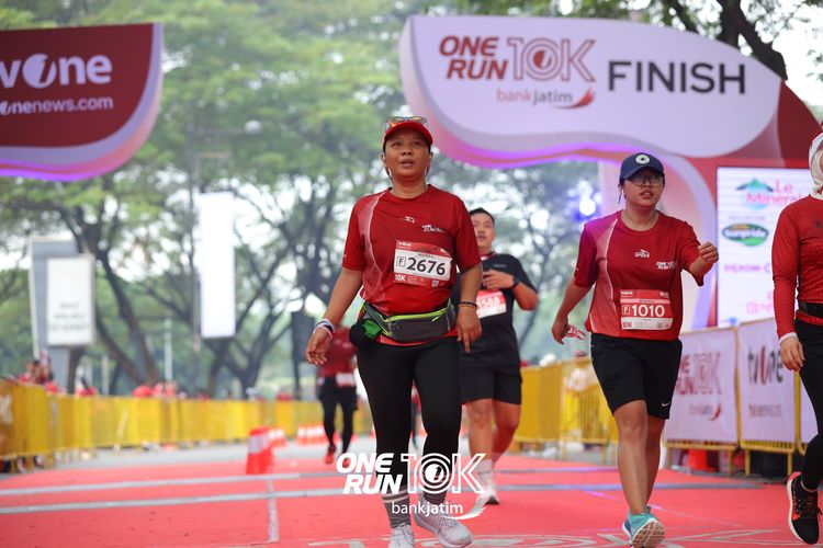 Race photo from ONE RUN 10 K