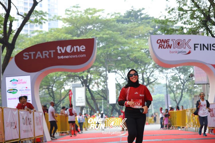 Race photo from ONE RUN 10 K
