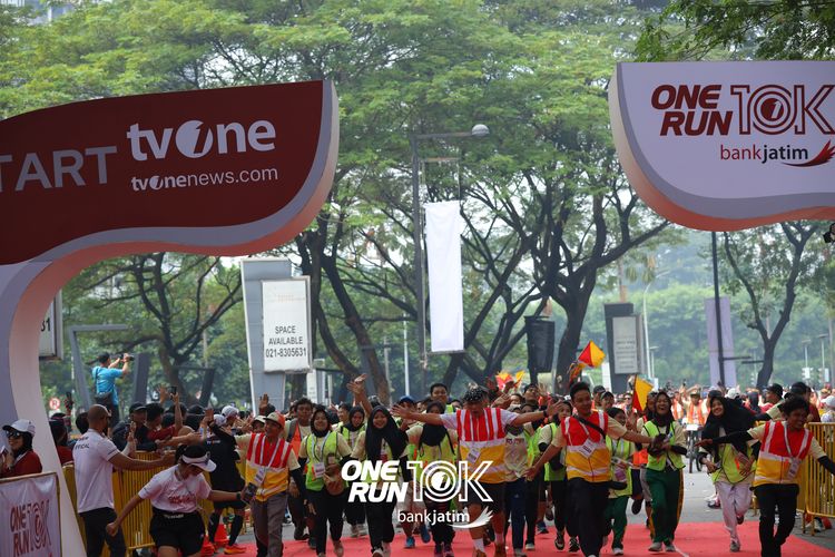 Race photo from ONE RUN 10 K