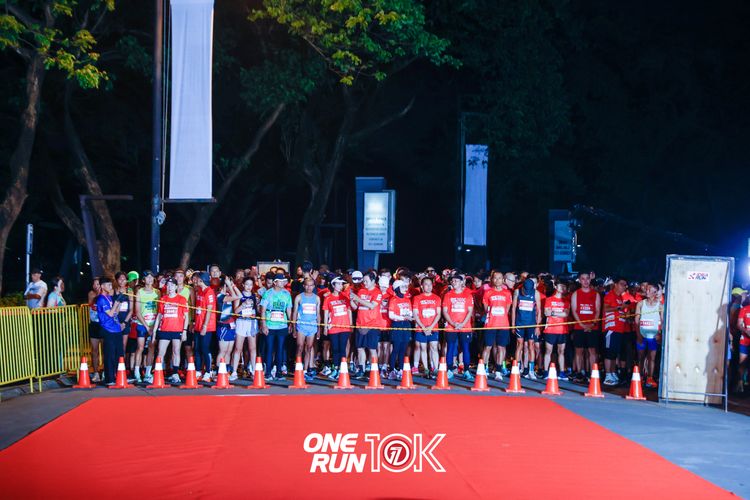 Race photo from ONE RUN 10K 2025