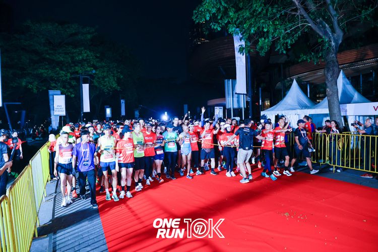 Race photo from ONE RUN 10K 2025
