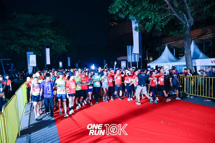 Race photo from ONE RUN 10K 2025