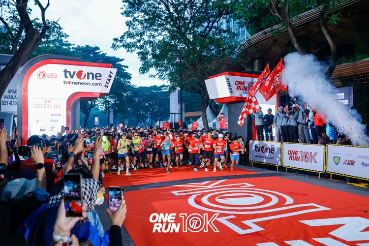 Race photo from ONE RUN 10K 2025