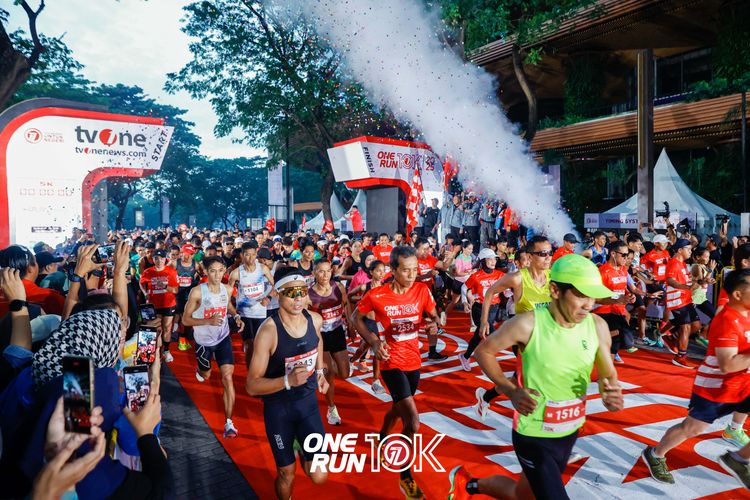 Race photo from ONE RUN 10K 2025
