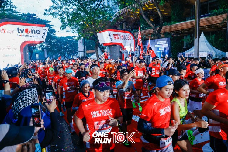 Race photo from ONE RUN 10K 2025