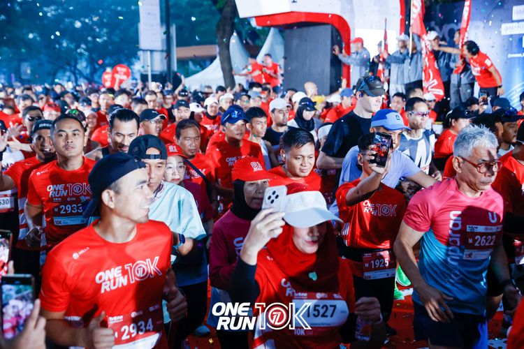 Race photo from ONE RUN 10K 2025