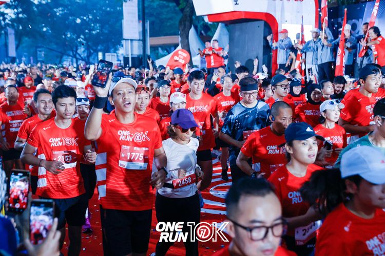 Race photo from ONE RUN 10K 2025