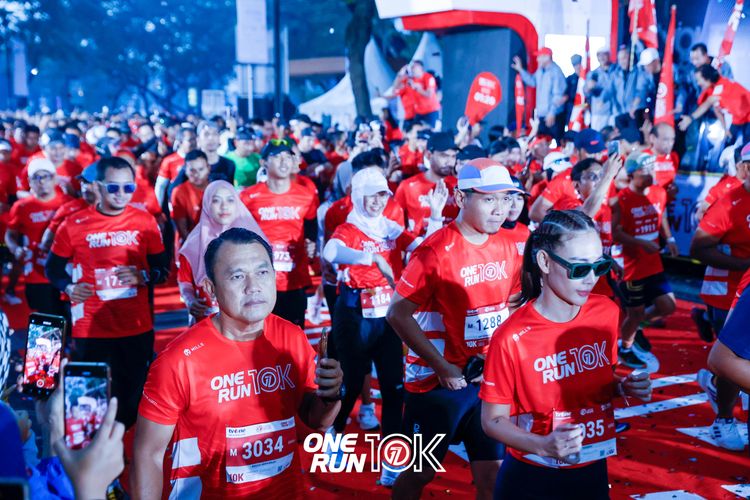 Race photo from ONE RUN 10K 2025
