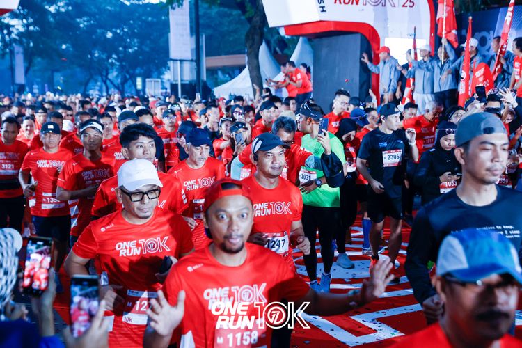 Race photo from ONE RUN 10K 2025