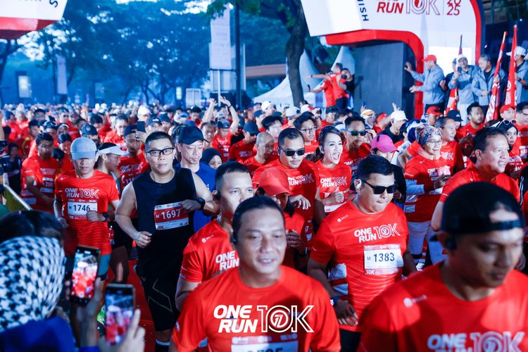 Race photo from ONE RUN 10K 2025