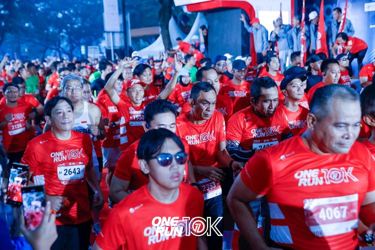 Race photo from ONE RUN 10K 2025