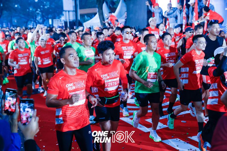 Race photo from ONE RUN 10K 2025