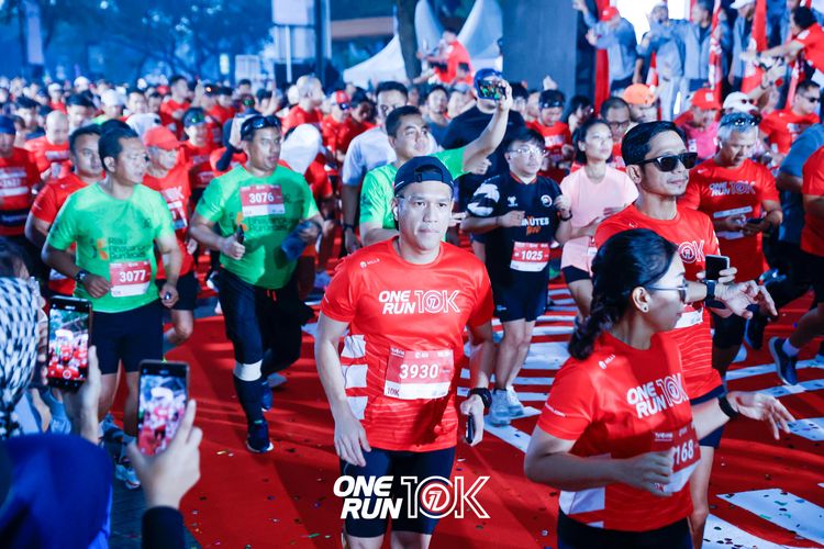 Race photo from ONE RUN 10K 2025