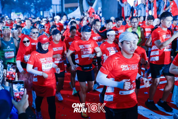 Race photo from ONE RUN 10K 2025