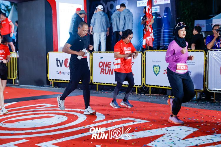 Race photo from ONE RUN 10K 2025