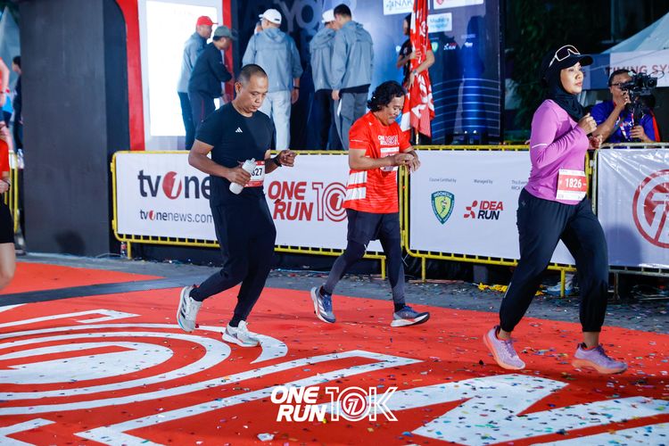 Race photo from ONE RUN 10K 2025