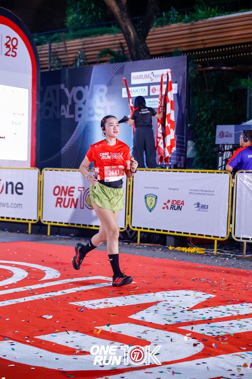 Race photo from ONE RUN 10K 2025