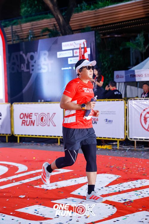 Race photo from ONE RUN 10K 2025