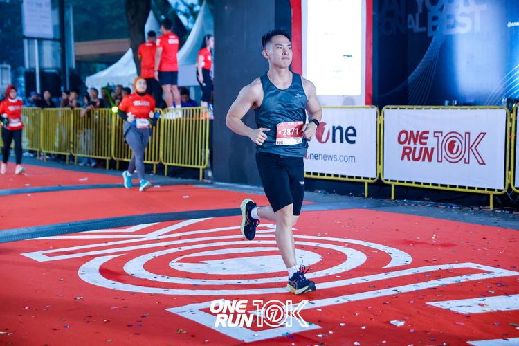 Race photo from ONE RUN 10K 2025