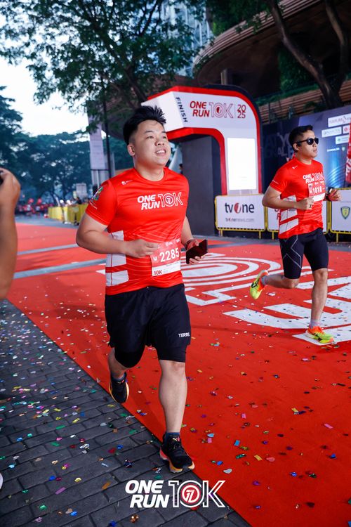 Race photo from ONE RUN 10K 2025