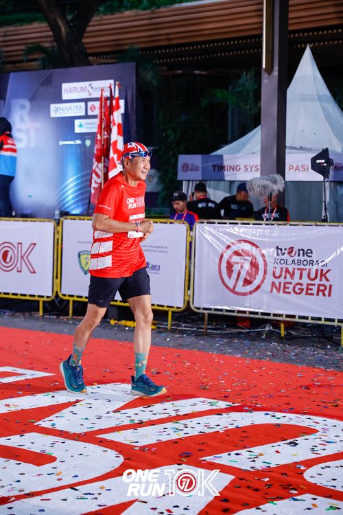 Race photo from ONE RUN 10K 2025