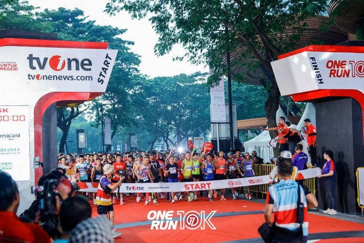 Race photo from ONE RUN 10K 2025