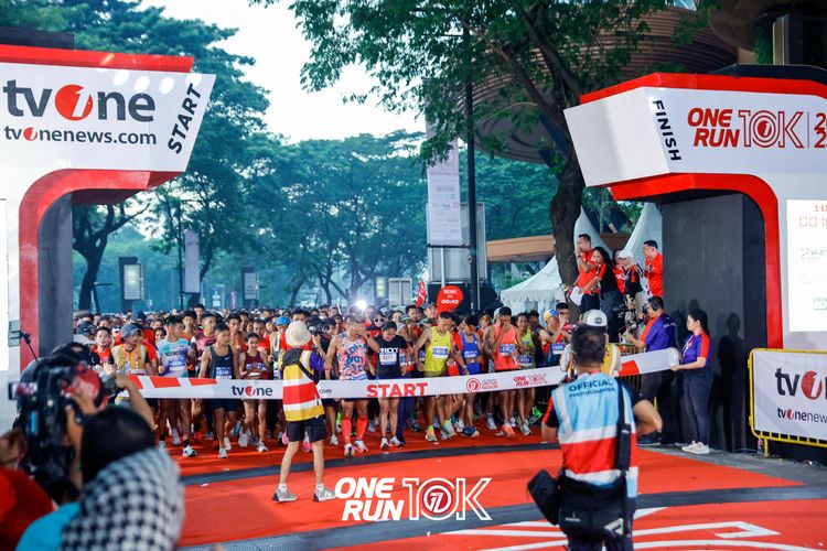 Race photo from ONE RUN 10K 2025