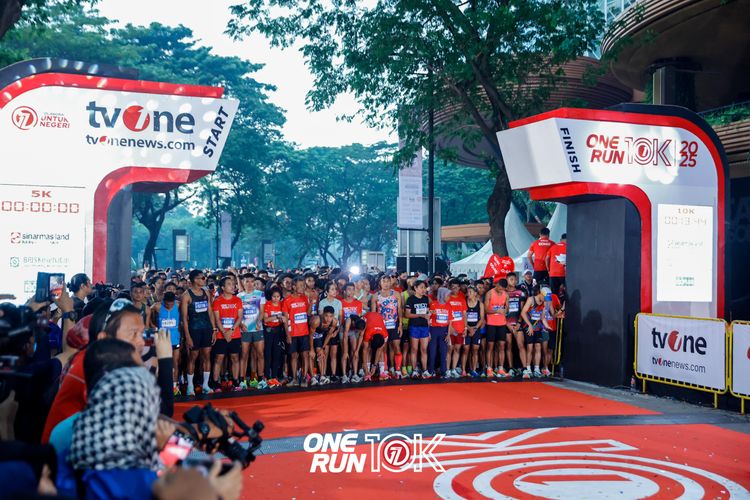 Race photo from ONE RUN 10K 2025