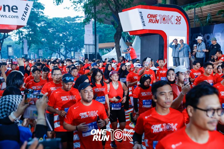 Race photo from ONE RUN 10K 2025