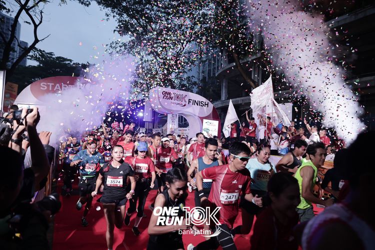 Race photo from ONE RUN 10 K