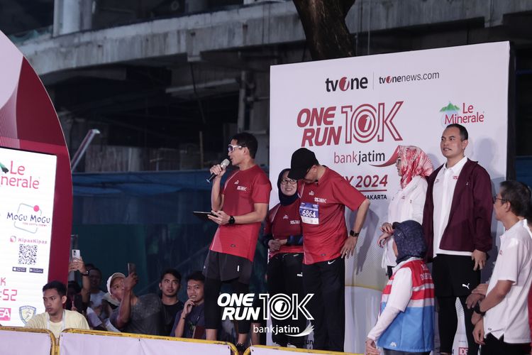 Race photo from ONE RUN 10 K