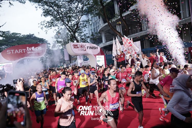 Race photo from ONE RUN 10 K