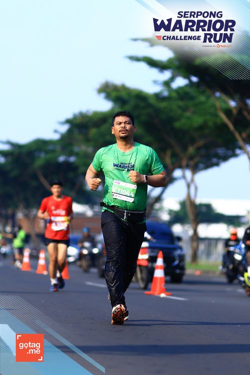 Race photo from SERPONG WARRIOR CHALLENGE RUN