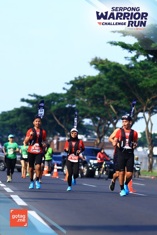 Race photo from SERPONG WARRIOR CHALLENGE RUN