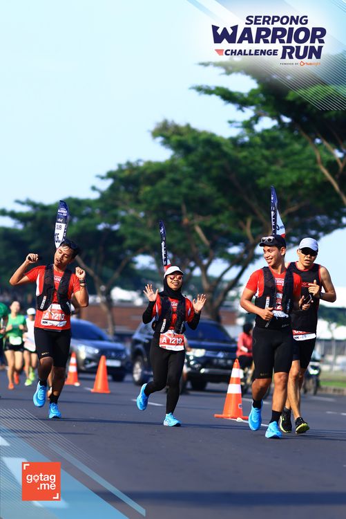 Race photo from SERPONG WARRIOR CHALLENGE RUN