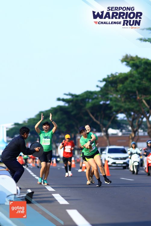 Race photo from SERPONG WARRIOR CHALLENGE RUN