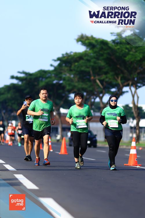 Race photo from SERPONG WARRIOR CHALLENGE RUN