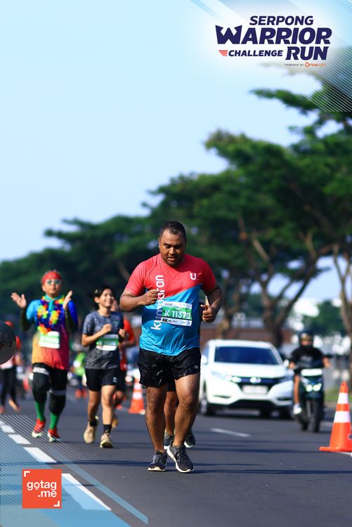Race photo from SERPONG WARRIOR CHALLENGE RUN