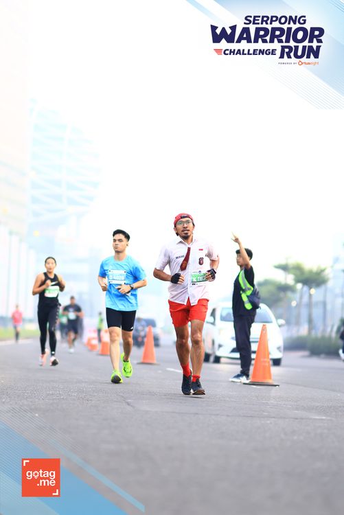 Race photo from SERPONG WARRIOR CHALLENGE RUN