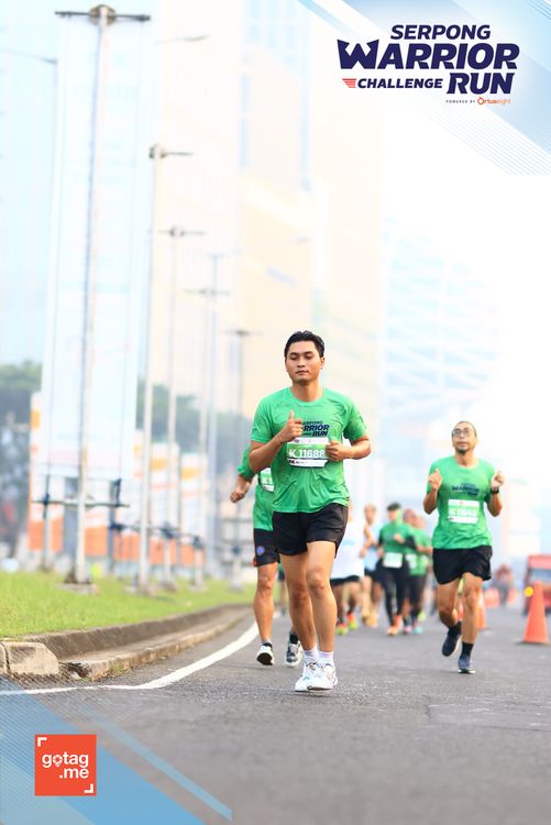 Race photo from SERPONG WARRIOR CHALLENGE RUN