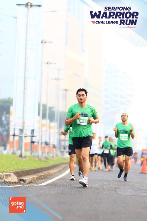 Race photo from SERPONG WARRIOR CHALLENGE RUN